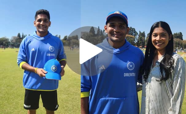 'Speechless, Proud': Tushar Deshpande Gets 'Emotional' At Debut Cap Ceremony Ahead Of 4th T20I